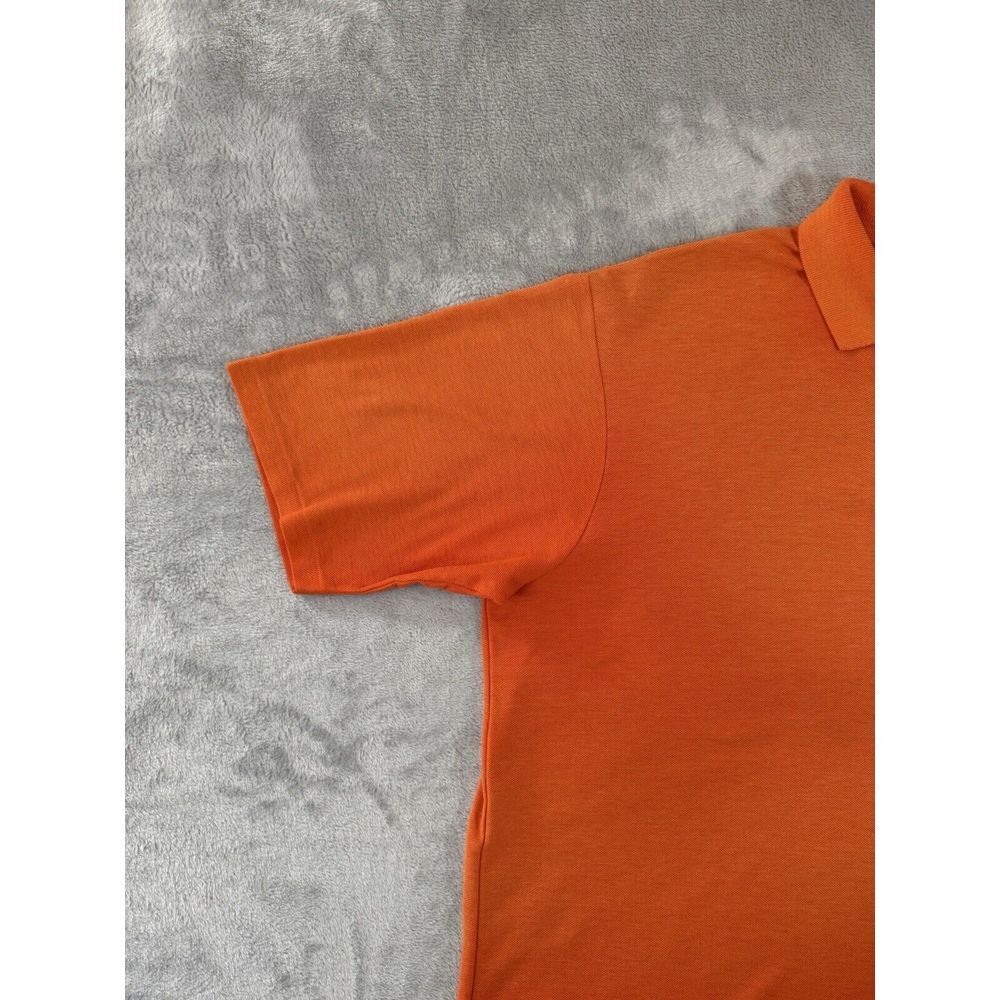 Clemson Tigers Champion Shirt Mens 2XL Orange Polo Made In USA Vintage 90s - Picture 6 of 15